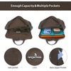 image:imageAngel Kiss Womens Backpacks amp Purse  PU Leather Zipper Casual Backpacks amp Shoulder Bags812coffee