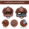 image:imageAngel Kiss Womens Backpacks amp Purse  PU Leather Zipper Casual Backpacks amp Shoulder Bags94brown