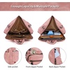 image:imageAngel Kiss Womens Backpacks amp Purse  PU Leather Zipper Casual Backpacks amp Shoulder BagsDk8532gjz055421706615 PinkPink