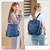 image:imageAngel Kiss Womens Backpacks amp Purse  PU Leather Zipper Casual Backpacks amp Shoulder BagsDk8532k2736river Blue