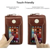 image:imageCell phone purse small crossbody bags for women touch screen purse with adjustable Strap