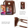 image:imageCell phone purse small crossbody bags for women touch screen purse with adjustable Strap