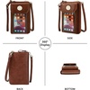 image:imageCell phone purse small crossbody bags for women touch screen purse with adjustable Strap