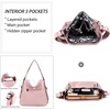 image:imageConvertible Backpack Purse For Women Handbag Hobo Tote Satchel Shoulder Bag  Smooth Dark PurpleY67965pink