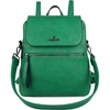 image:imageAngel Kiss Backpack Purse for Women Casual Fashion Vegan Leather Shoulder Bag Ladies Zipper Magnetic Flap Backpack