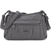 image:imageAngel Kiss Crossbody Bags for Women Ladies Shoulder Handbags and Purses Medium Faux Leather Pocketbooks130grey