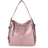 image:imageConvertible Backpack Purse For Women Handbag Hobo Tote Satchel Shoulder Bag  Smooth Dark PurpleY67965pink