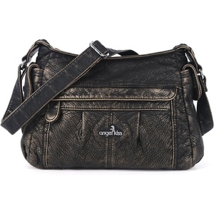 image:imageAngel Kiss Crossbody Bags for Women Ladies Shoulder Handbags and Purses Medium Faux Leather Pocketbooks1bronze