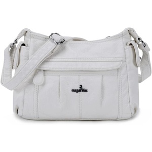 image:imageAngel Kiss Crossbody Bags for Women Ladies Shoulder Handbags and Purses Medium Faux Leather Pocketbooks25white