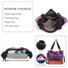 image:imageAngel Kiss Hobo Purses for Women MultiColor Striped Lattice Cross Body Shoulder Purse Bag Tote HandbagMulti Color a
