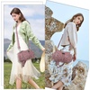 image:imageAngel Kiss Purses for Women Small Hobo Shoulder Bags Vagen Leather MultiPocket Tote Bag with ZipperPink