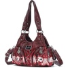 image:imageAngel Kiss Purses for Women Small Hobo Shoulder Bags Vagen Leather MultiPocket Tote Bag with ZipperRed Tiedye