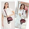 image:imageAngel Kiss Purses for Women Small Hobo Shoulder Bags Vagen Leather MultiPocket Tote Bag with ZipperRed Tiedye