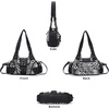 image:imageAngel Kiss Hobo Purses for Women Small Vegan Leather Shoulder Handbag Vintage MultiPocket Crossbody Bag Tote BagBW Leopard