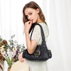 image:imageAngel Kiss Hobo Purses for Women Small Vegan Leather Shoulder Handbag Vintage MultiPocket Crossbody Bag Tote BagBlack