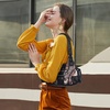 image:imageAngel Kiss Hobo Purses for Women Small Vegan Leather Shoulder Handbag Vintage MultiPocket Crossbody Bag Tote BagBlush Leopard