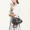 image:imageAngel Kiss Hobo Purses for Women Small Vegan Leather Shoulder Handbag Vintage MultiPocket Crossbody Bag Tote BagGrey Leopard