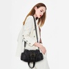 image:imageAngel Kiss Hobo Purses for Women Small Vegan Leather Shoulder Handbag Vintage MultiPocket Crossbody Bag Tote BagRetro Black