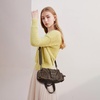 image:imageAngel Kiss Hobo Purses for Women Small Vegan Leather Shoulder Handbag Vintage MultiPocket Crossbody Bag Tote BagRetro Brown