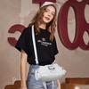 image:imageAngel Kiss Hobo Purses for Women Small Vegan Leather Shoulder Handbag Vintage MultiPocket Crossbody Bag Tote BagWhite