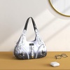 image:imageAngelkiss Hobo Purses and handbags for Women Satchel Handbag Women Purses Large Daily Shoulder BagsZgreyBlack