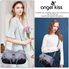 image:imageAngelkiss Hobo Purses and handbags for Women Satchel Handbag Women Purses Large Daily Shoulder BagsZgreyBlack