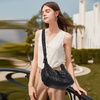 image:imageAngel Kiss Retro Hobo Shoulder Bag Soft Vegan Leather MultiPocket PurseBlack