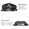 image:imageAngel Kiss Retro Hobo Shoulder Bag Soft Vegan Leather MultiPocket PurseBlack
