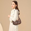 image:imageAngel Kiss Retro Hobo Shoulder Bag Soft Vegan Leather MultiPocket PurseBrown
