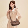 image:imageAngel Kiss Retro Hobo Shoulder Bag Soft Vegan Leather MultiPocket PurseBrown
