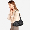 image:imageAngel Kiss Retro Hobo Shoulder Bag Soft Vegan Leather MultiPocket PurseGreen