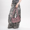 image:imageAngel Kiss Retro Hobo Shoulder Bag Soft Vegan Leather MultiPocket PursePink