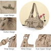 image:imageAngel Kiss Hobo Bags for Women Shoulder Bag Shoulder Purses and Handbags Vegan Leather Hobo Handbags Crossbody BagsApricot