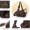 image:imageAngel Kiss Hobo Bags for Women Shoulder Bag Shoulder Purses and Handbags Vegan Leather Hobo Handbags Crossbody BagsCoffee